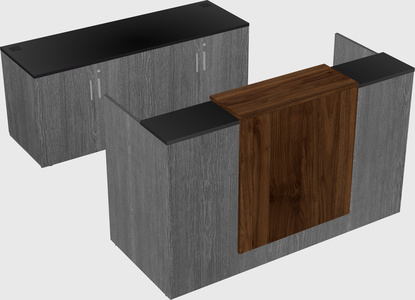 Modular reception desk