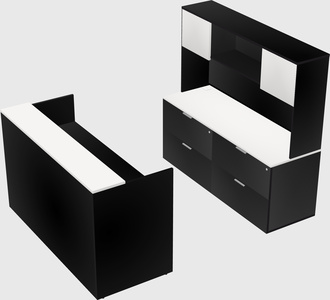 Modular reception desk