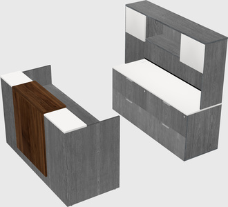 Modular reception desk