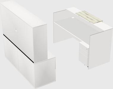 Modular reception desk