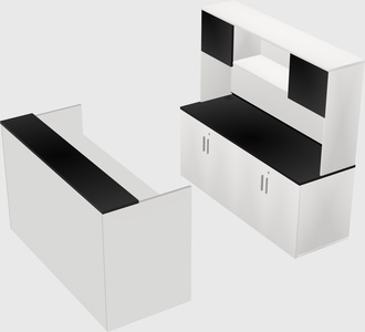 Modular reception desk