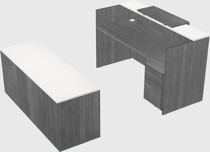 Modular reception desk