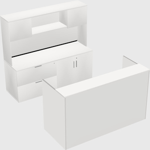 Modular reception desk