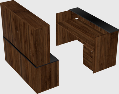 Modular reception desk