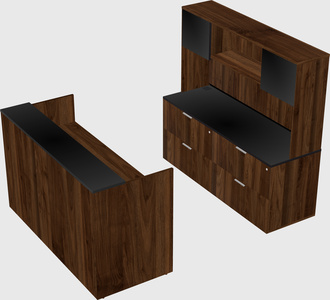 Modular reception desk