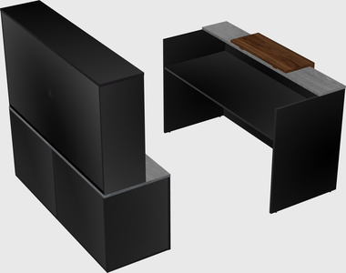 Modular reception desk