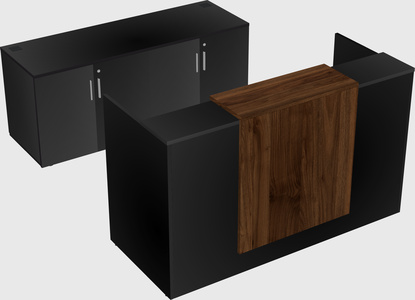 Modular reception desk