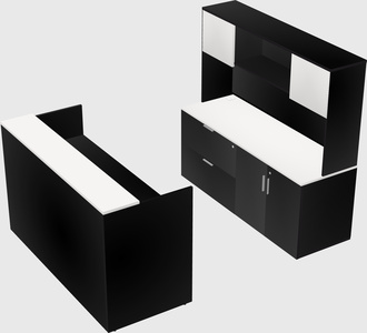 Modular reception desk