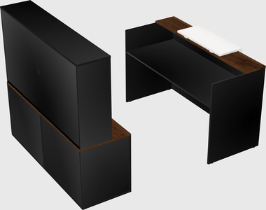 Modular reception desk