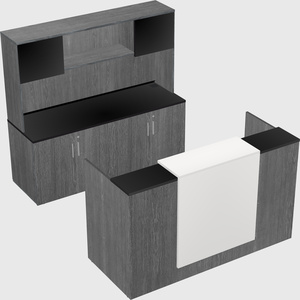 Comptoir d'accueil modulable