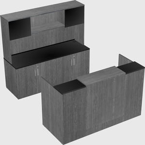 Comptoir d'accueil modulable