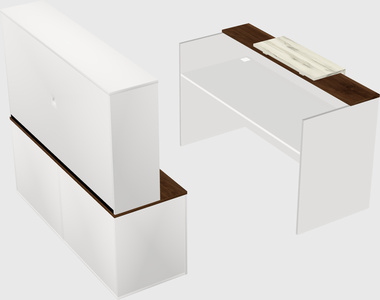 Modular reception desk