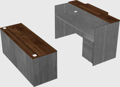 Modular reception desk