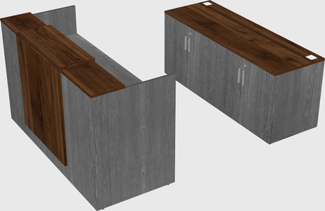 Modular reception desk