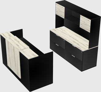 Modular reception desk