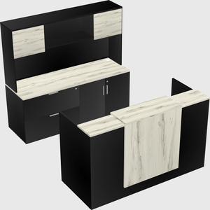 Comptoir d'accueil modulable