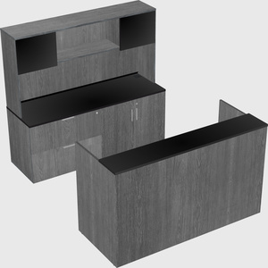 Comptoir d'accueil modulable