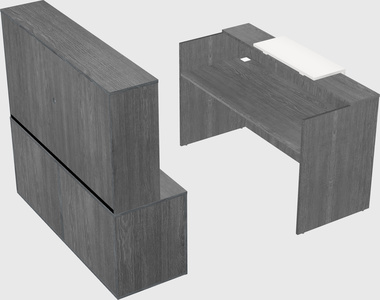 Modular reception desk