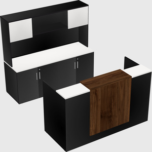 Comptoir d'accueil modulable