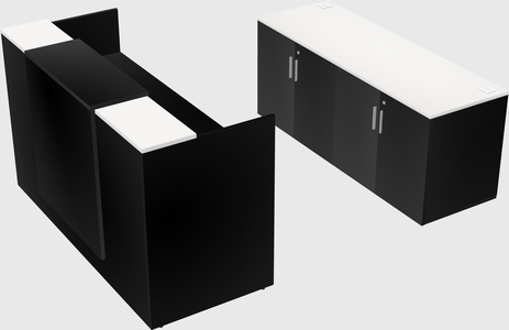 Modular reception desk