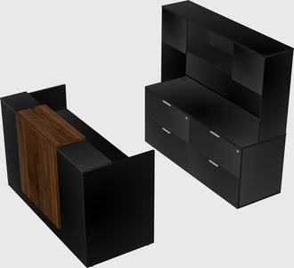 Modular reception desk