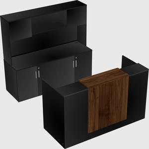 Comptoir d'accueil modulable