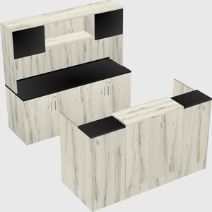 Comptoir d'accueil modulable
