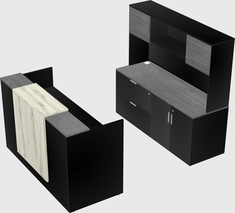 Modular reception desk