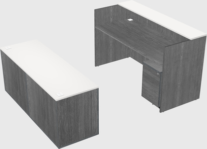 Modular reception desk