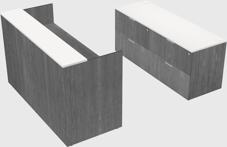 Modular reception desk