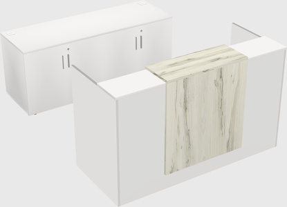 Modular reception desk