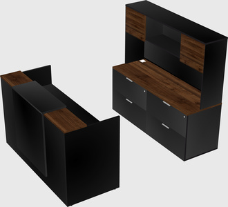 Modular reception desk