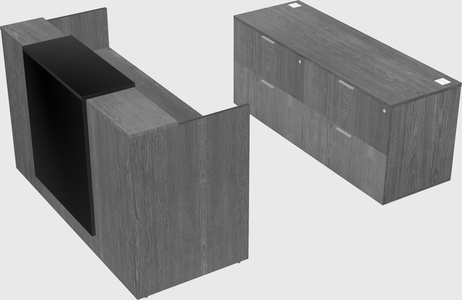 Modular reception desk