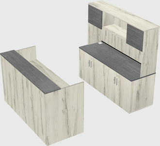 Modular reception desk