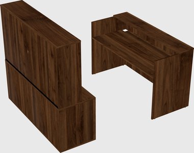 Modular reception desk
