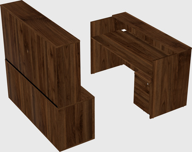 Modular reception desk