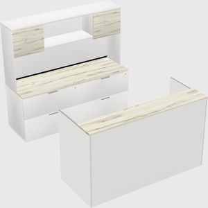 Modular reception desk