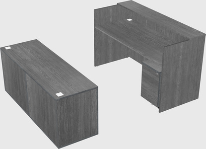 Modular reception desk