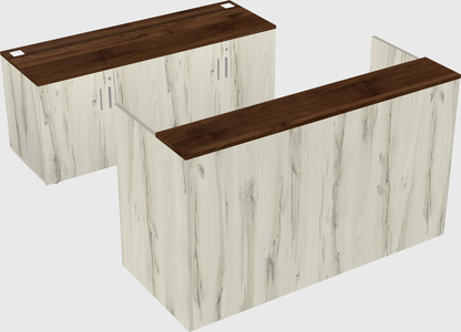 Comptoir d'accueil modulable