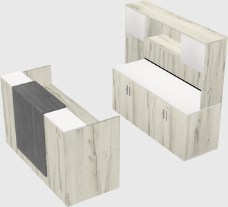 Modular reception desk