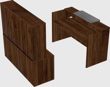 Modular reception desk