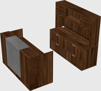 Modular reception desk