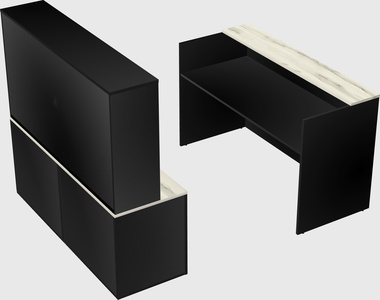 Modular reception desk