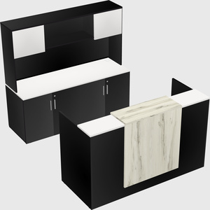 Comptoir d'accueil modulable