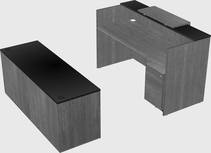 Modular reception desk