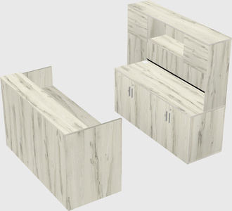 Modular reception desk