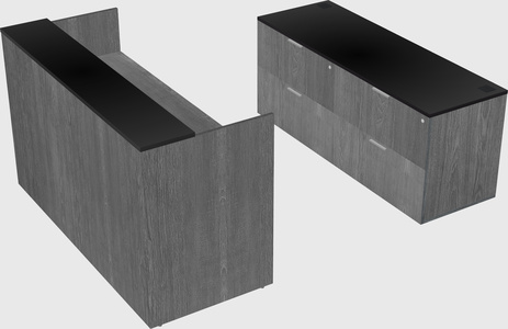 Modular reception desk