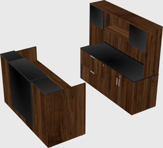 Modular reception desk