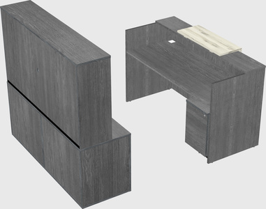 Modular reception desk