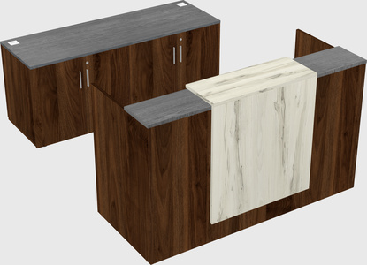 Modular reception desk
